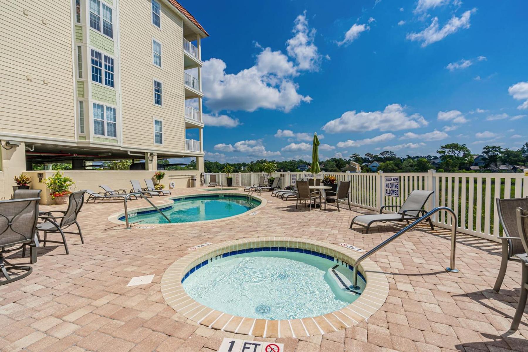 Ocean Marsh Relaxing Waterfront Loft Unit 403 Villa Myrtle Beach Exterior photo