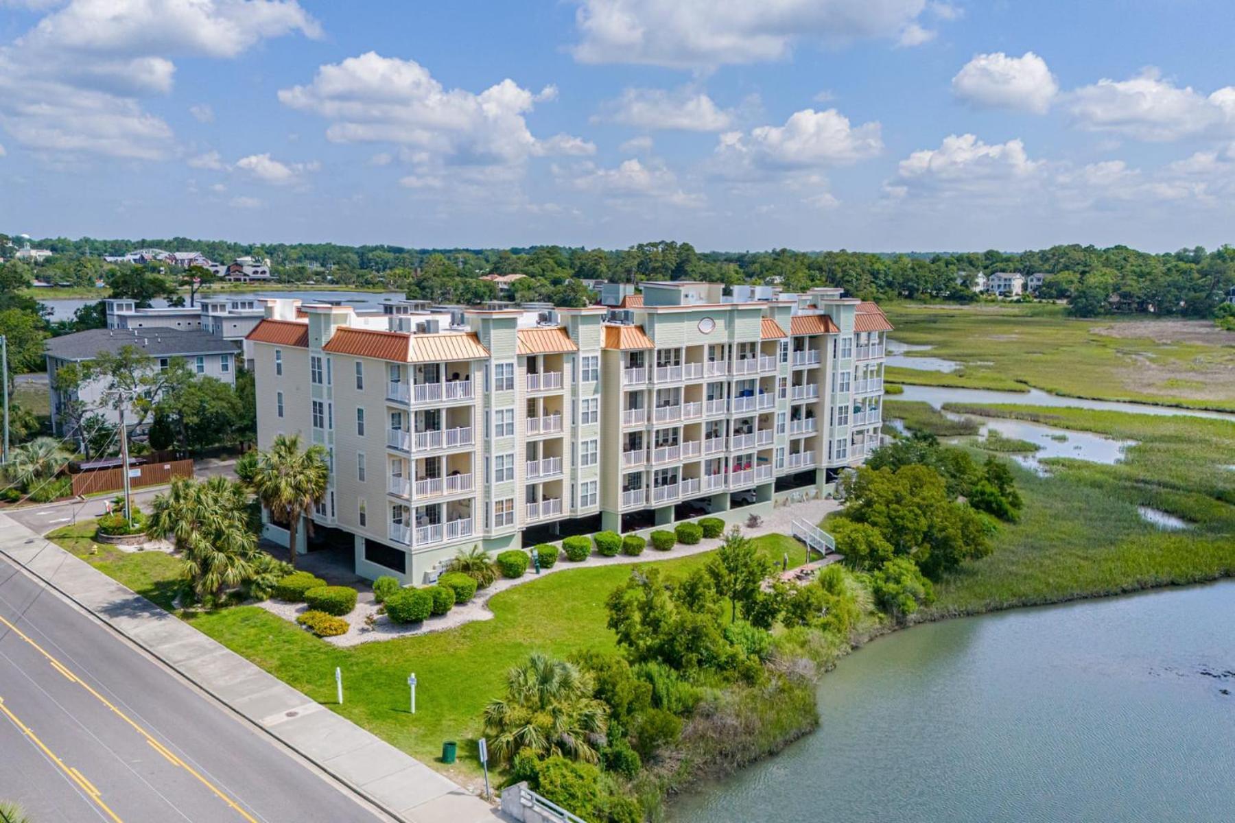 Ocean Marsh Relaxing Waterfront Loft Unit 403 Villa Myrtle Beach Exterior photo